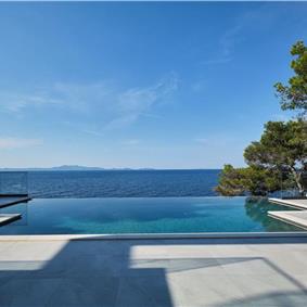 6 bedroom villa with infinity pool and sea views, Korcula Island, sleeps 12